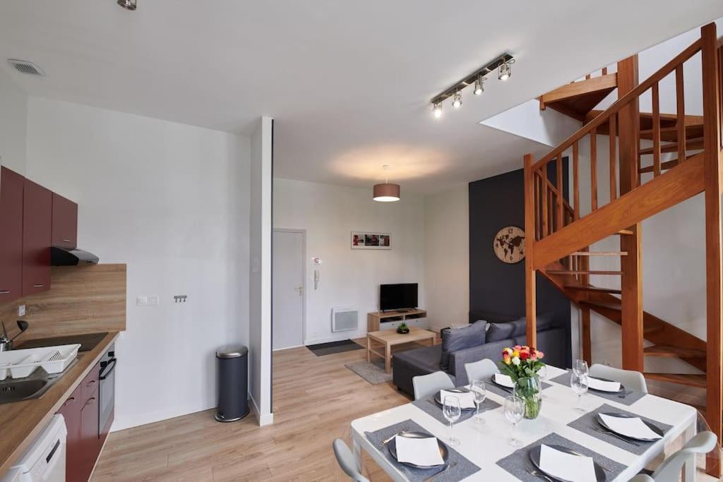 L'Eclat Travot Central Lumineux Vue Sublime Cholet Eksteriør bilde