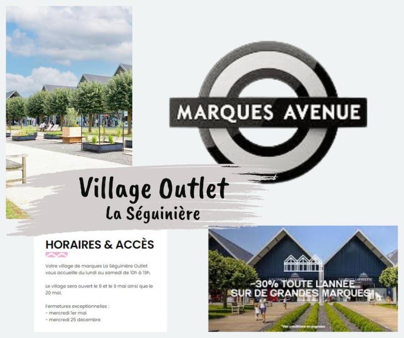 L'Eclat Travot Central Lumineux Vue Sublime Cholet Eksteriør bilde